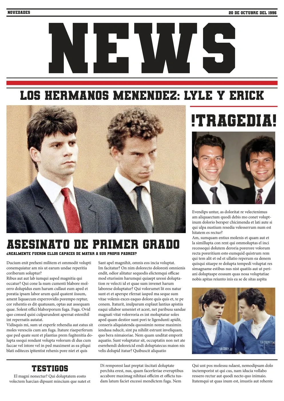 Hermanos Meléndez Newspaper